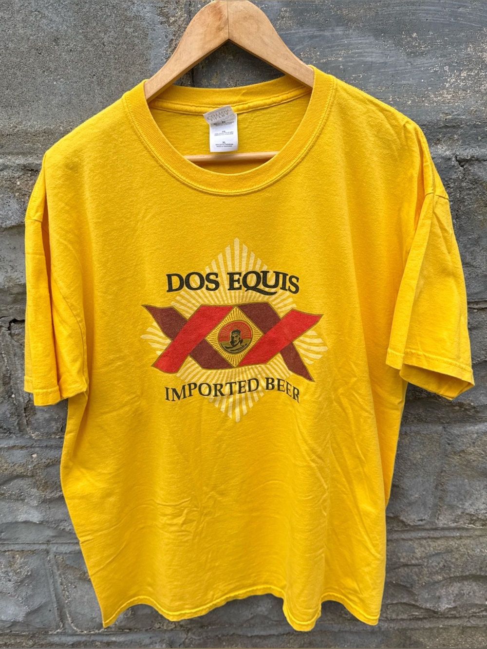 Vintage 90s Dos Equis Beer T Shirt XL Mexico Alcohol